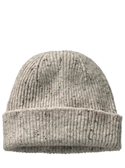 Tweed-Mütze porridge