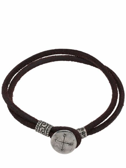 Arrows Lederarmband braun