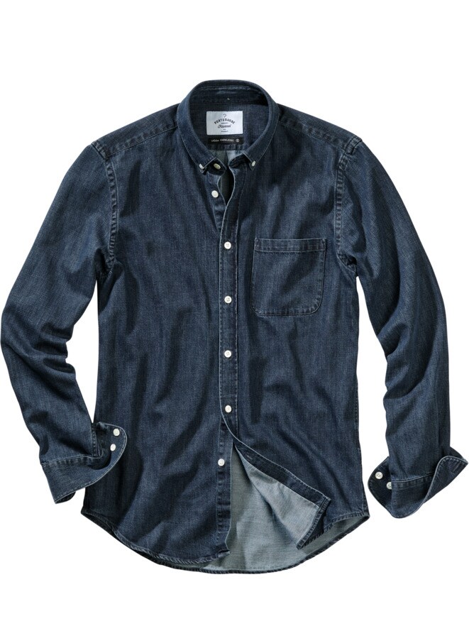 Portugiesisches Jeanshemd Portugiesisches Jeanshemd