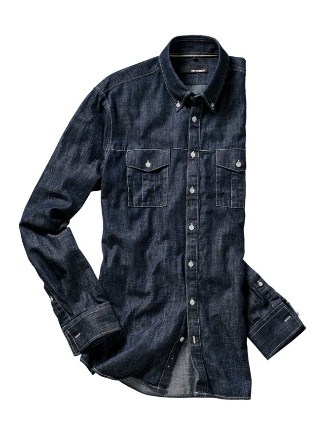 Indigo-Jeanshemd Indigo-Jeanshemd