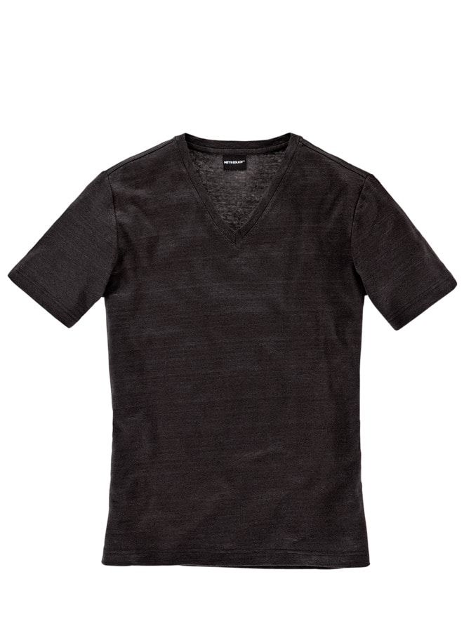 Leinen-V-Shirt Leinen-V-Shirt