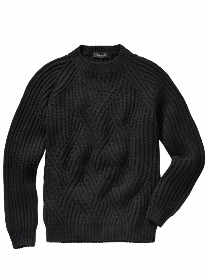 Knotenkunst-Pullover