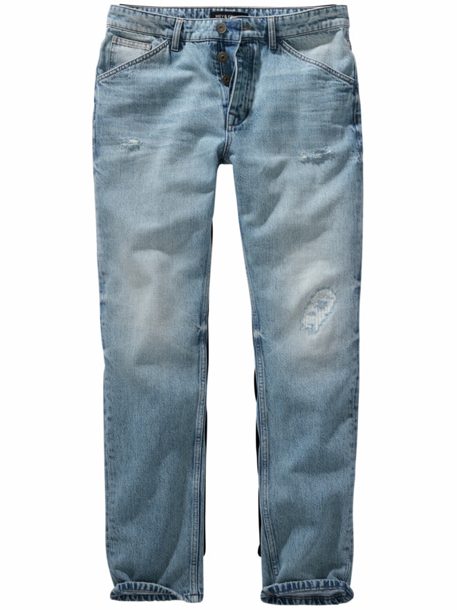 Gitter-Jeans