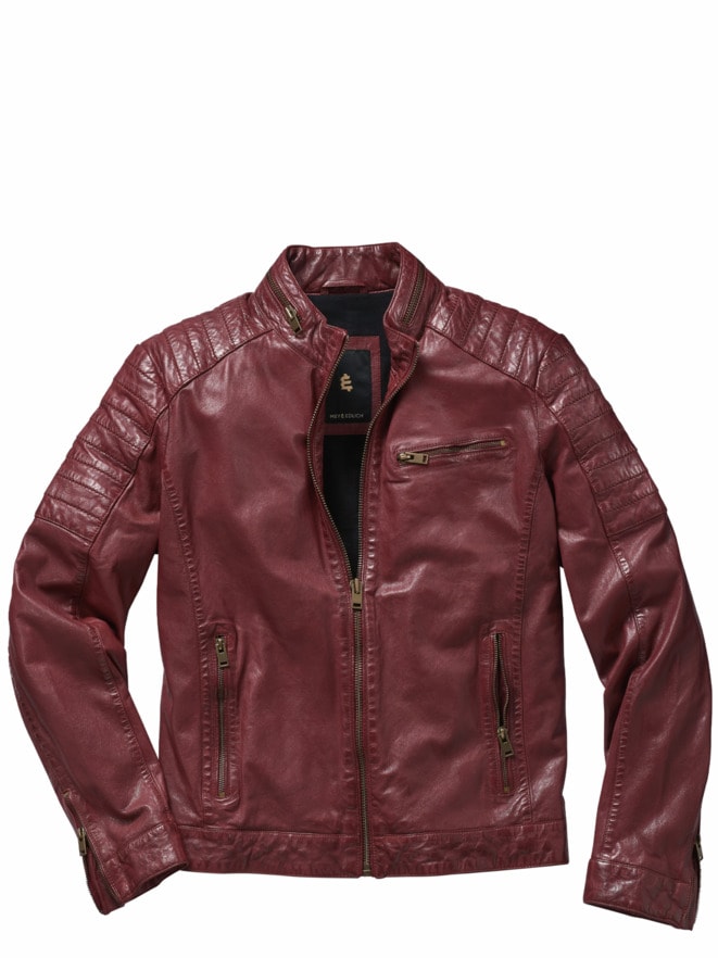 Cafe-Racer-Lederjacke