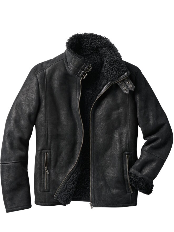 Schaffell-Jacke Schaffell-Jacke