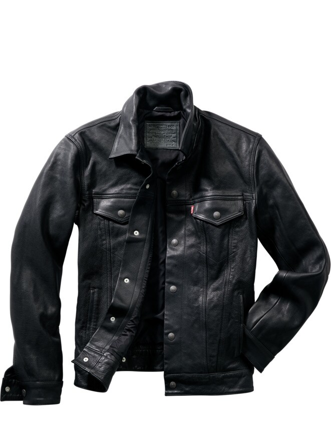 Leather Trucker Levi`s Leather Trucker Levi`s