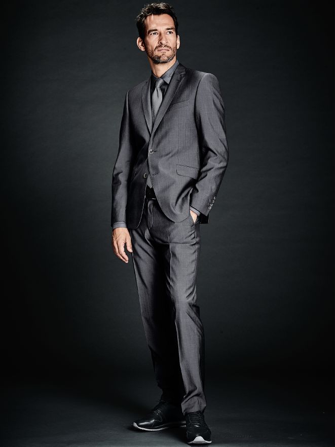 Grey Dynamic Suit Grey Dynamic Suit