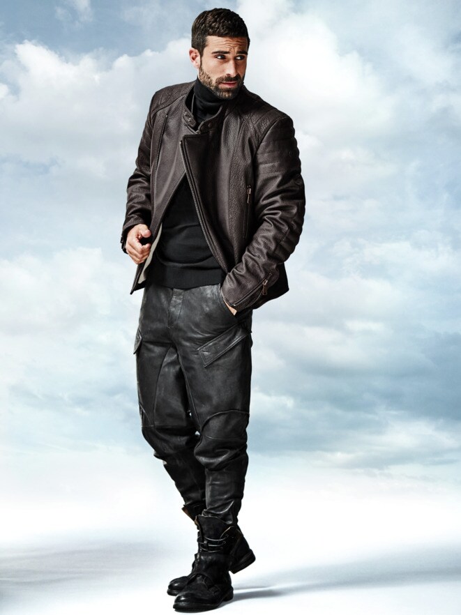 Leder-Outfit Leder-Outfit