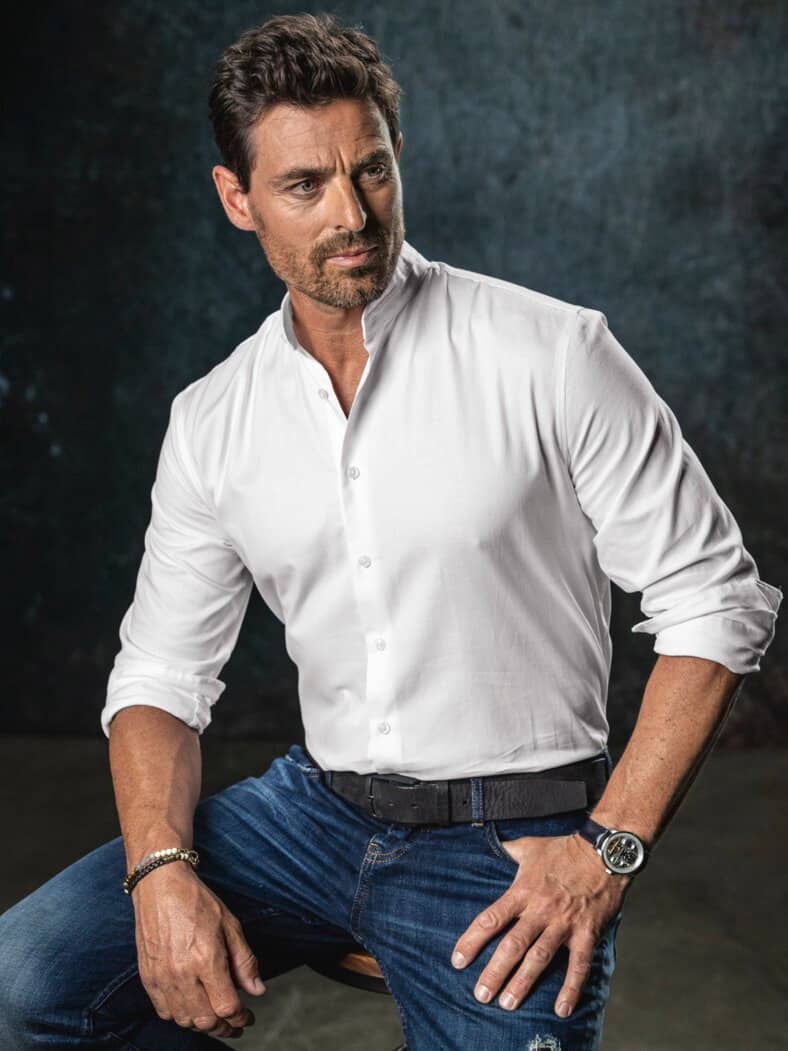 Standfest-Hemd blütenweiß