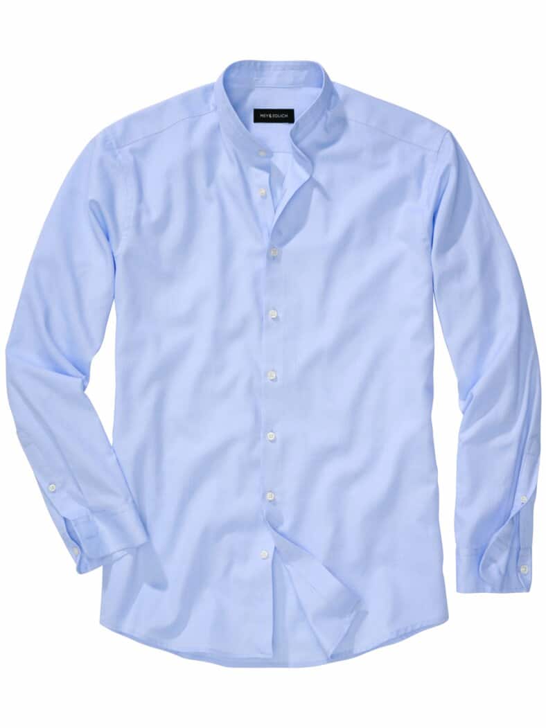 Standfest-Hemd hellblau
