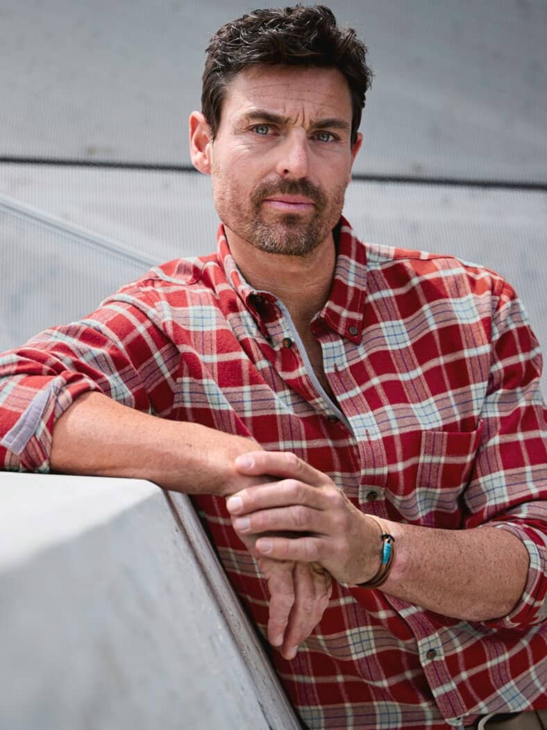 Mutiges Flanellhemd walderdbeere