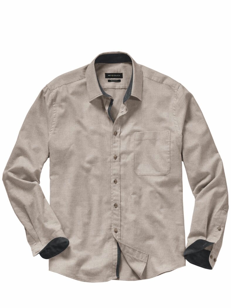 Bikulturelles Hemd landlordbeige