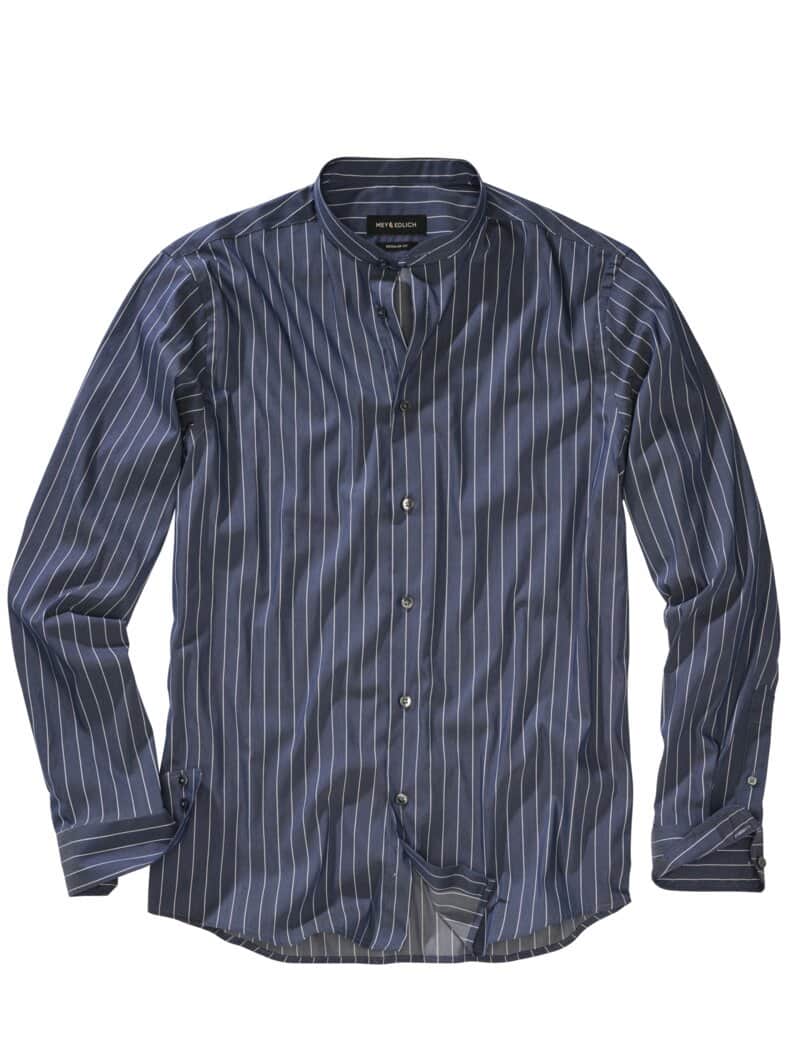 Krawattenmuffelhemd marine