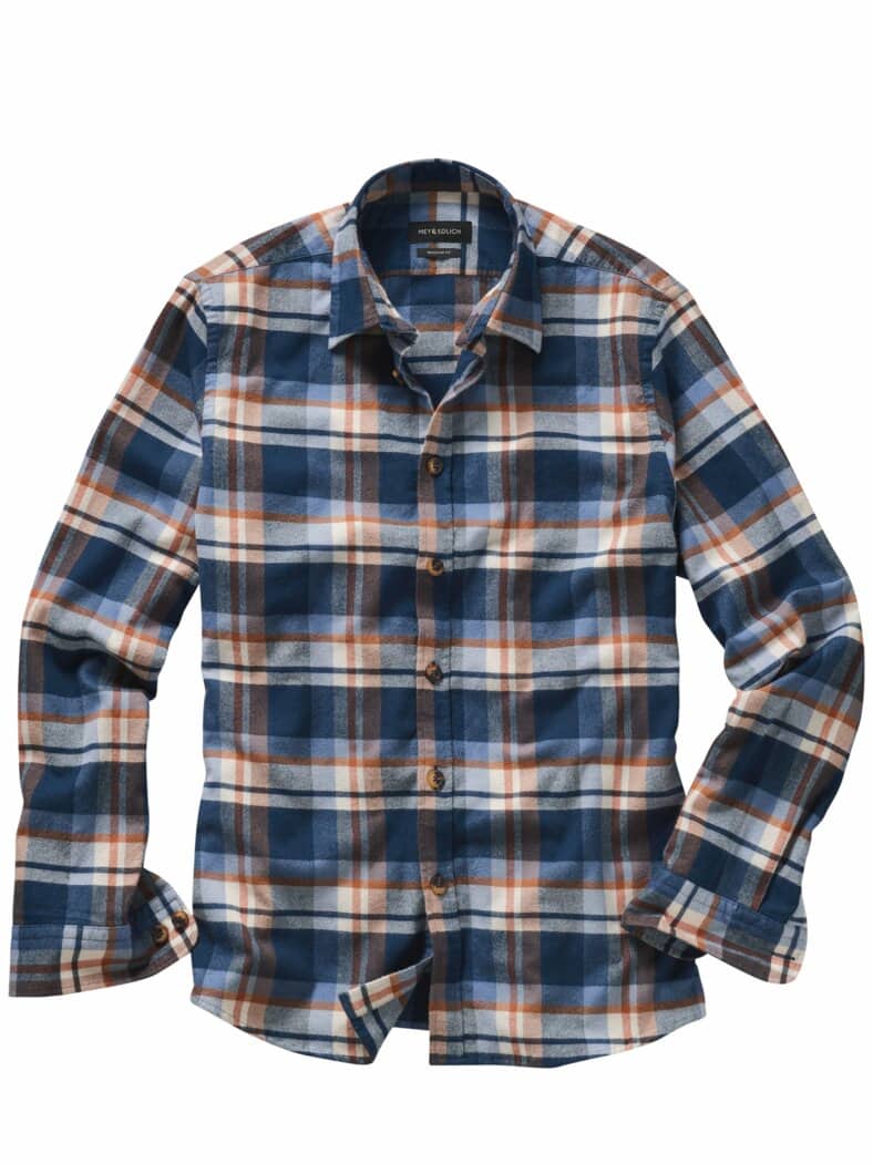 Herbstfest-Hemd löwenbläu