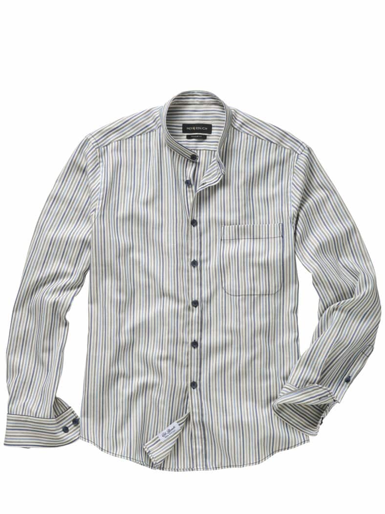 Basettis Streifenhemd blu