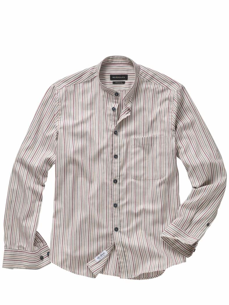 Basettis Streifenhemd rosso