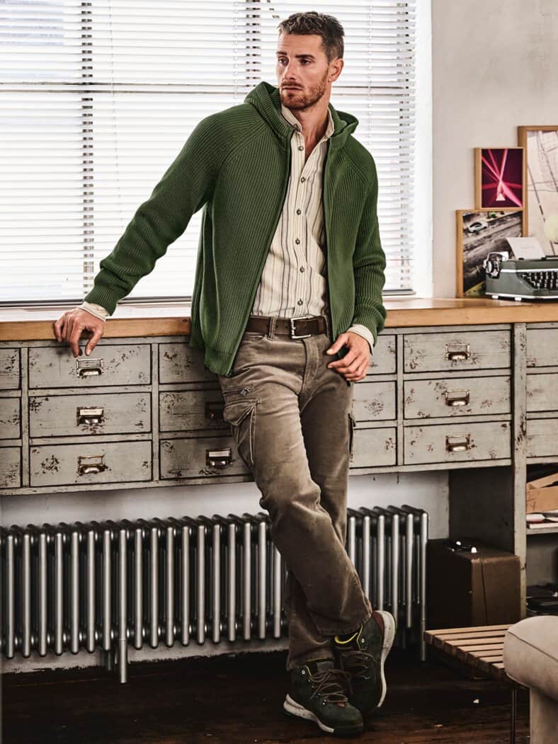 Wüstennacht-Flanellhemd sand