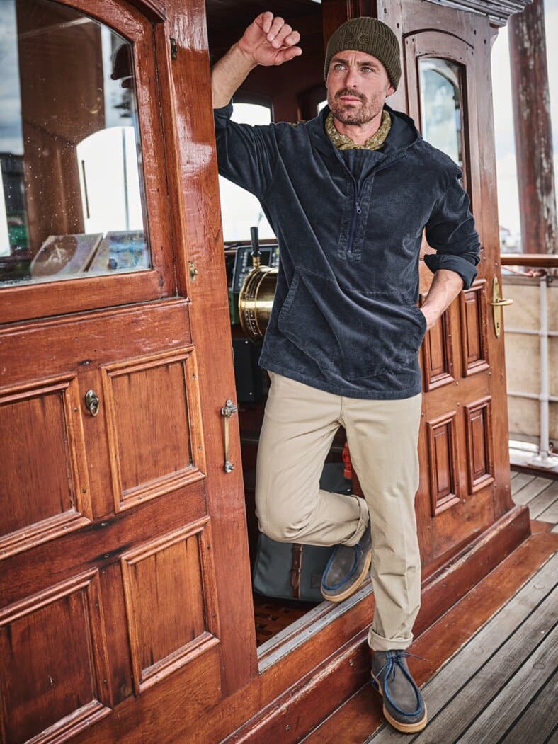 Loyales Schlupfhemd soft-blau