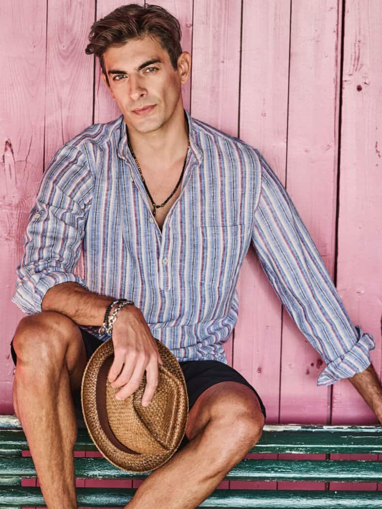 Schlupfhemd Tegernsee abenddämmerung