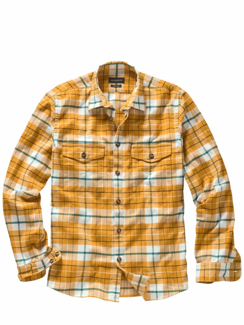 Vitamin-D-Hemd sonnengelb/wolkenweiß