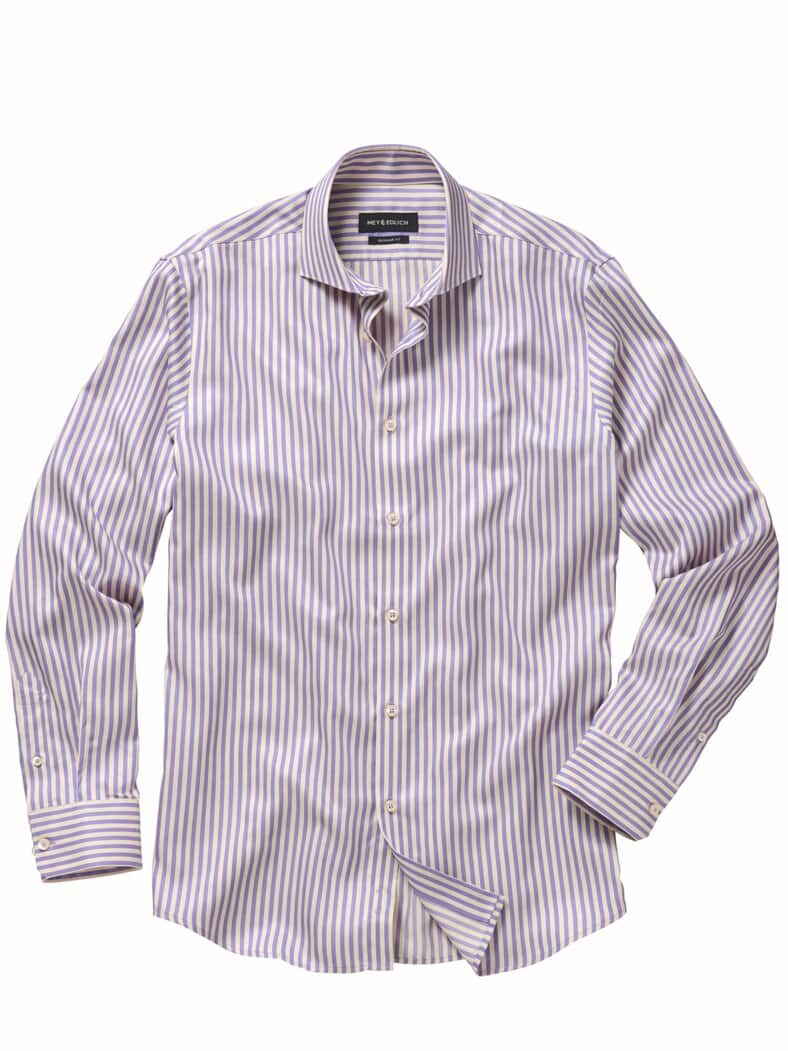 Streifenhai-Hemd fliederstreifen