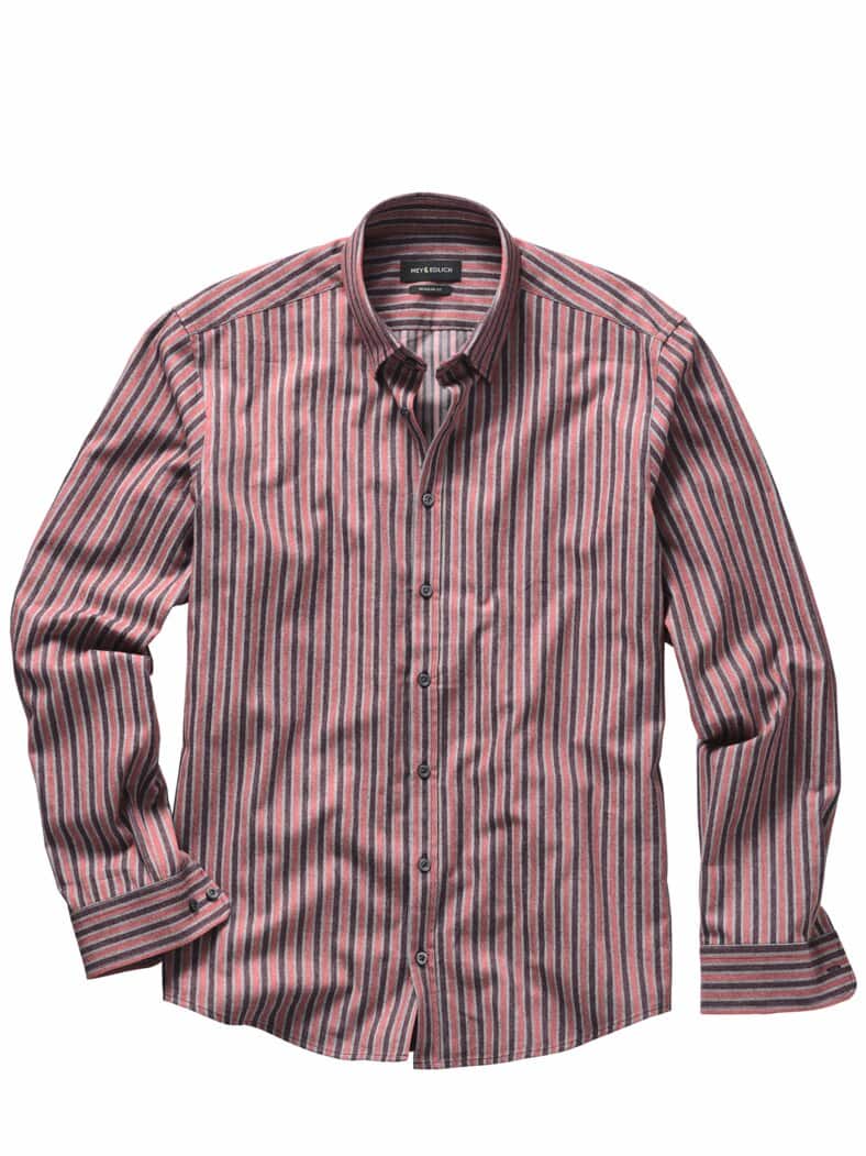 New-Work-Flanellhemd beere