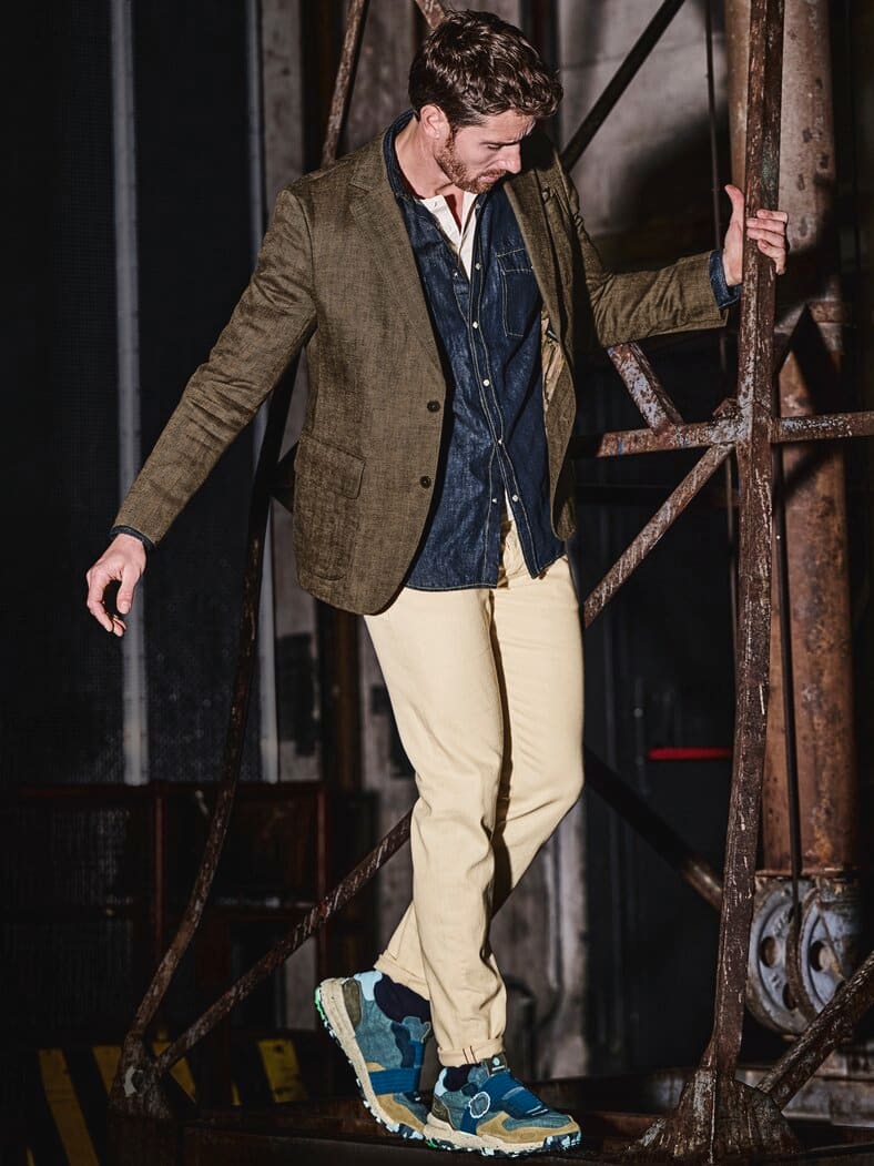 Rohes Westernhemd rohdenim