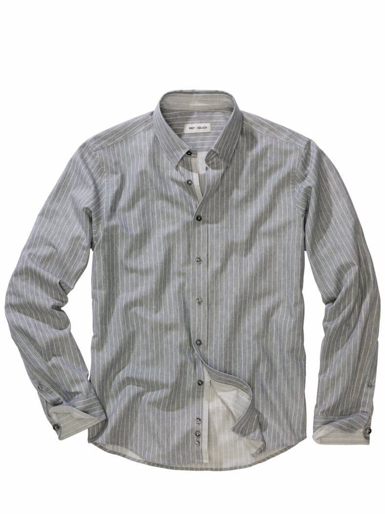 Nadelstreifenshirt Basta granit