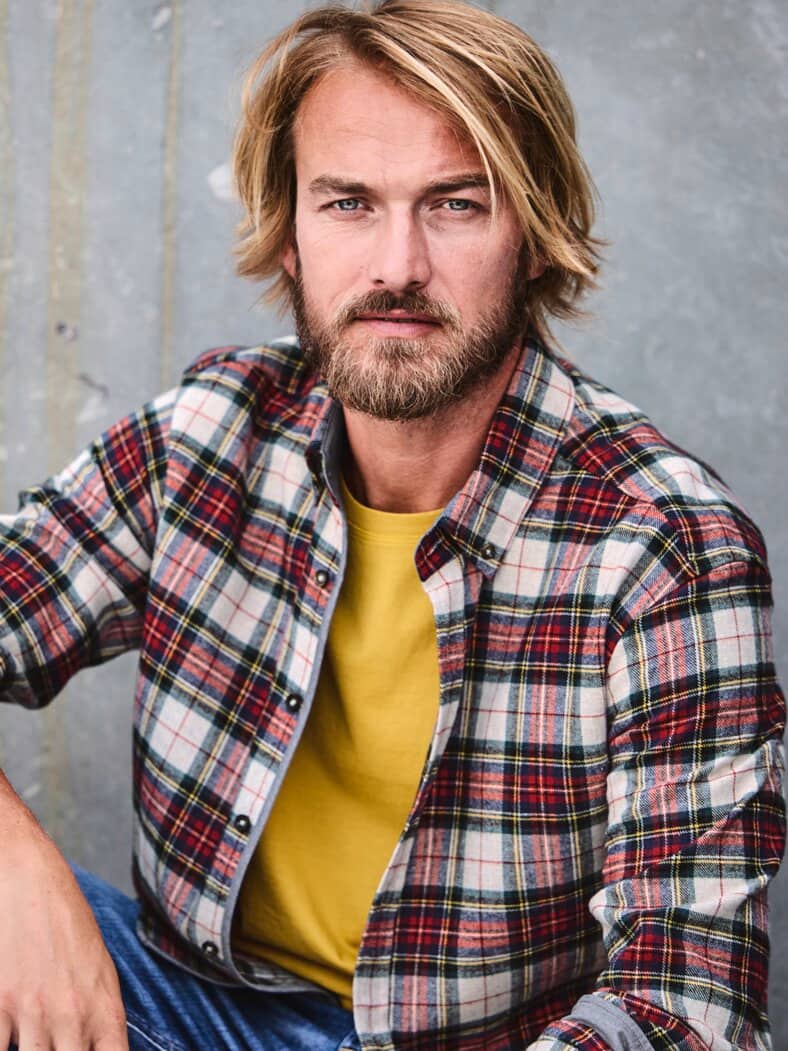 Stewarts Flanellhemd stewart-dress-tartan