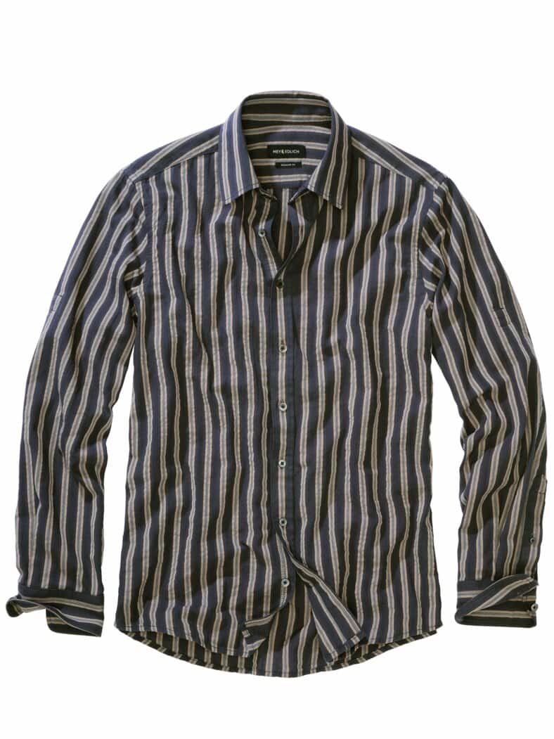 Mondschein-Hemd nachtschwarz/mondlicht