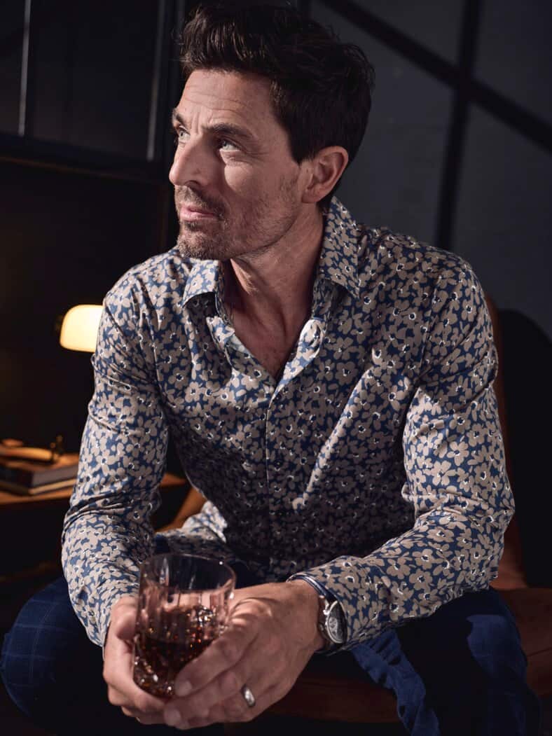 Event-Hemd titanblau