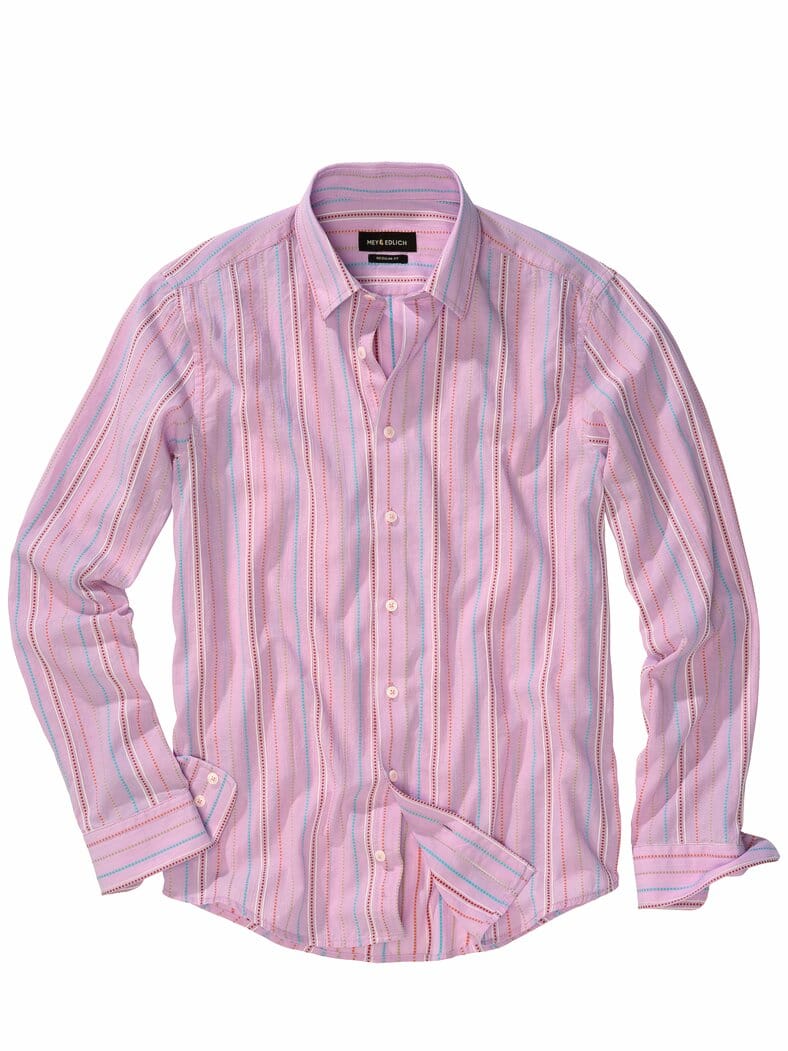 Lissabon-Hemd punkpink