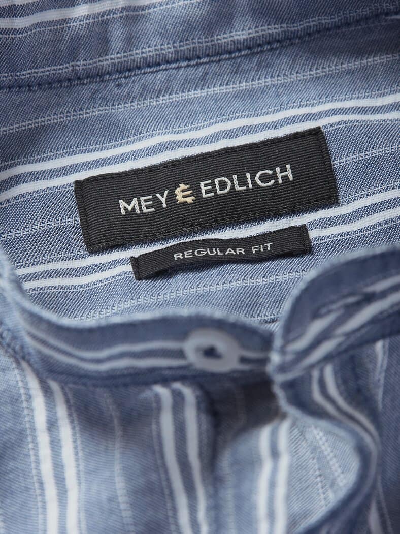 Atlantikpulsschlag-Hemd indigo