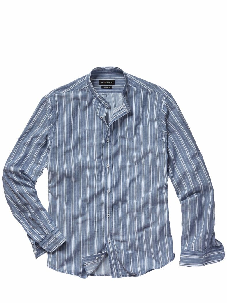 Atlantikpulsschlag-Hemd indigo