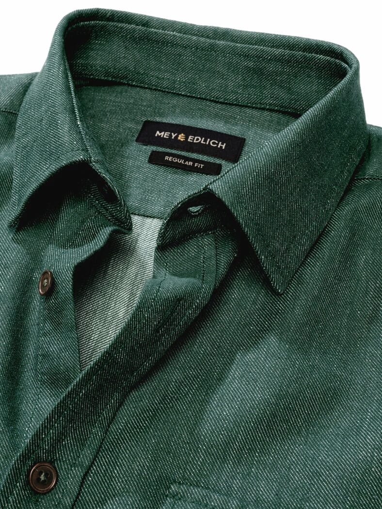 Cambio-Hemdjacke tannengrün