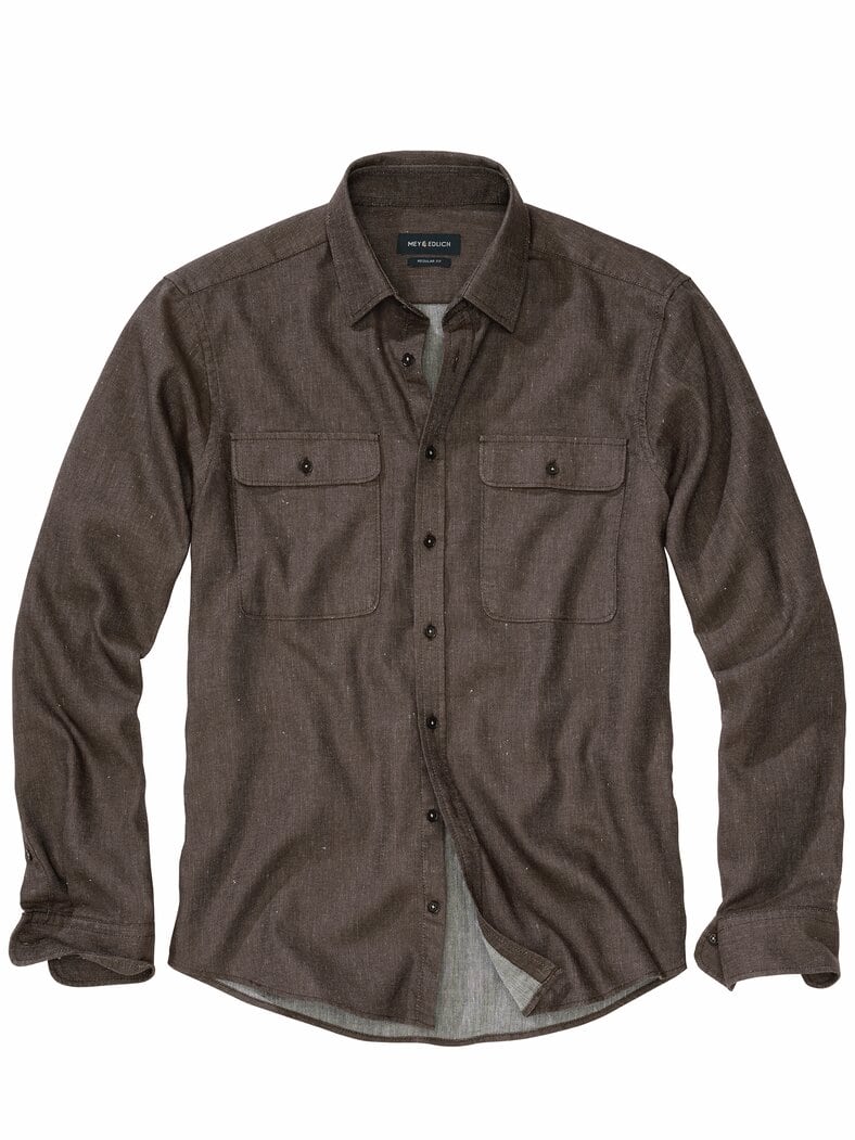Cambio-Hemdjacke teakbraun