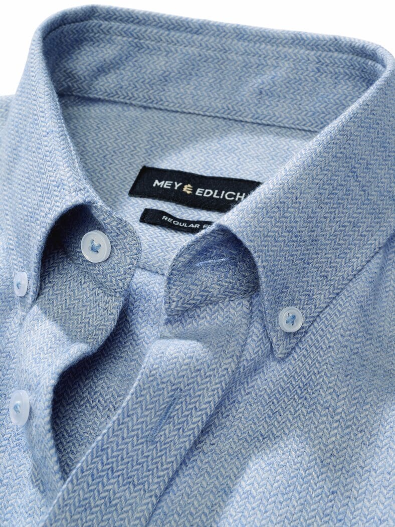 80/20-Flanellhemd himmelblau