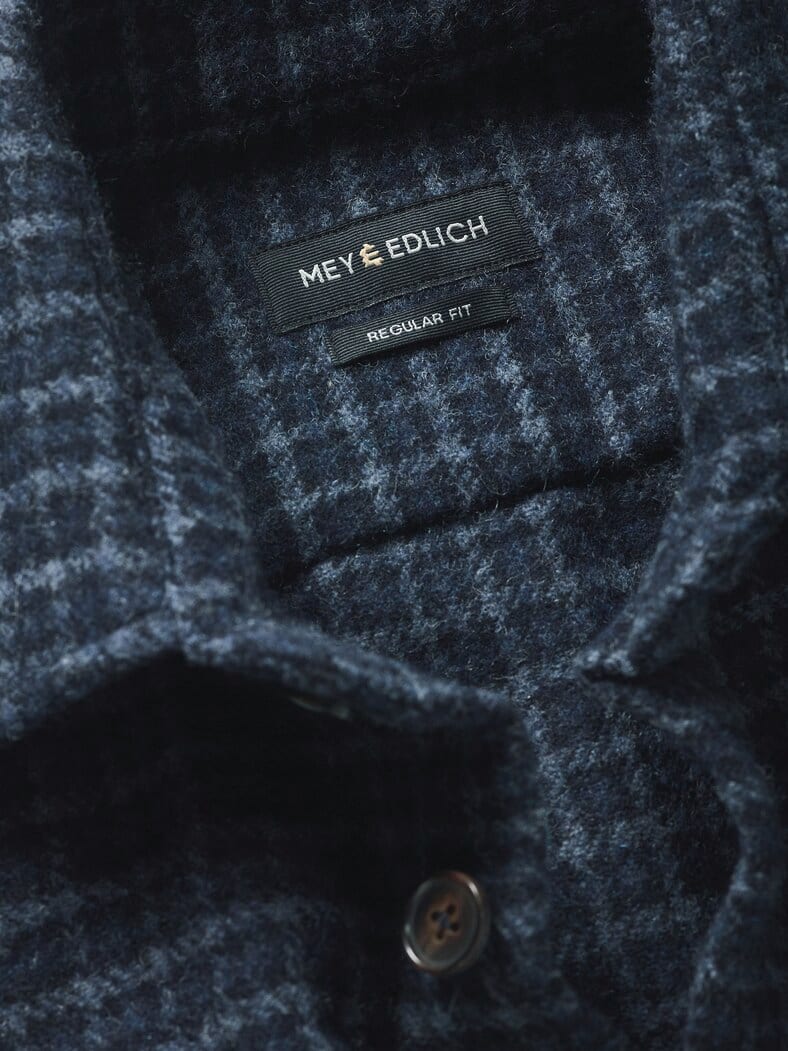 Ponte-Overshirt blauquarz