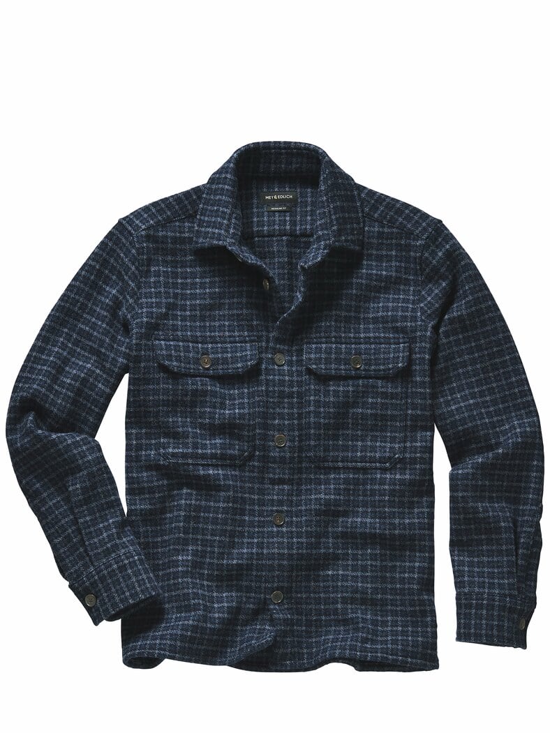 Ponte-Overshirt blauquarz