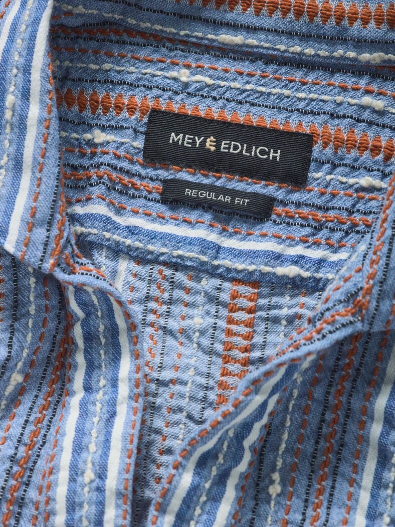 Italo-Schlupfhemd aqua/seestern