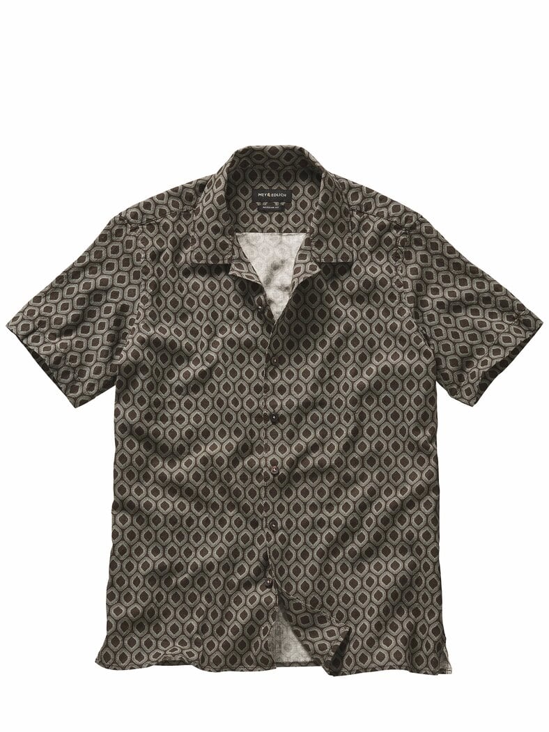 Resort-Rhythmus-Hemd kakao