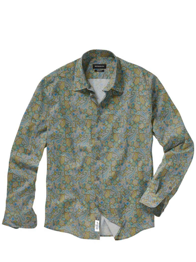 Lesestoff-Hemd korallengrün