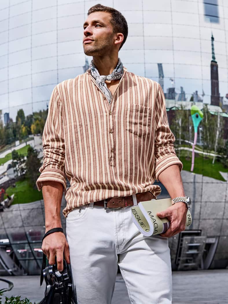 Bin-so-frei-Schlupfhemd terracotta