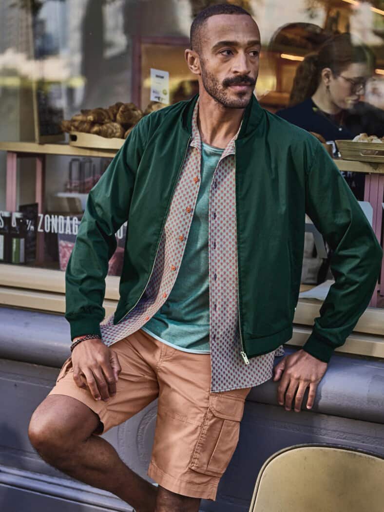 Atoll-Hemd ozean/koralle