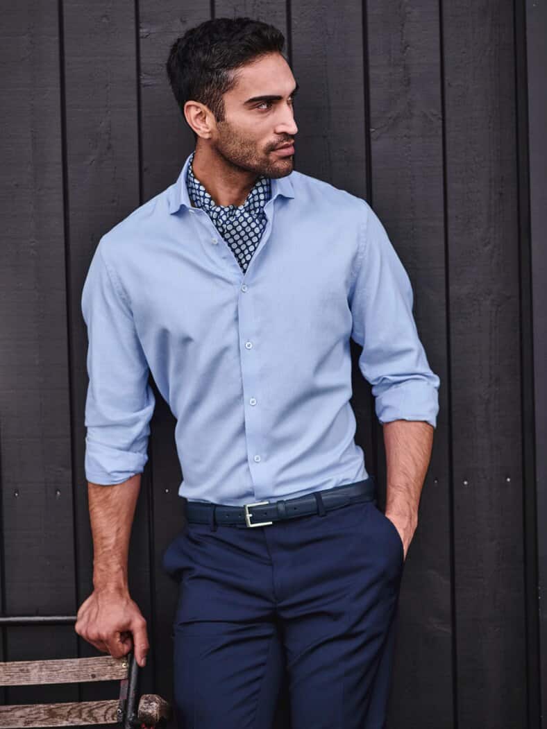 Argument-Hemd businessblau