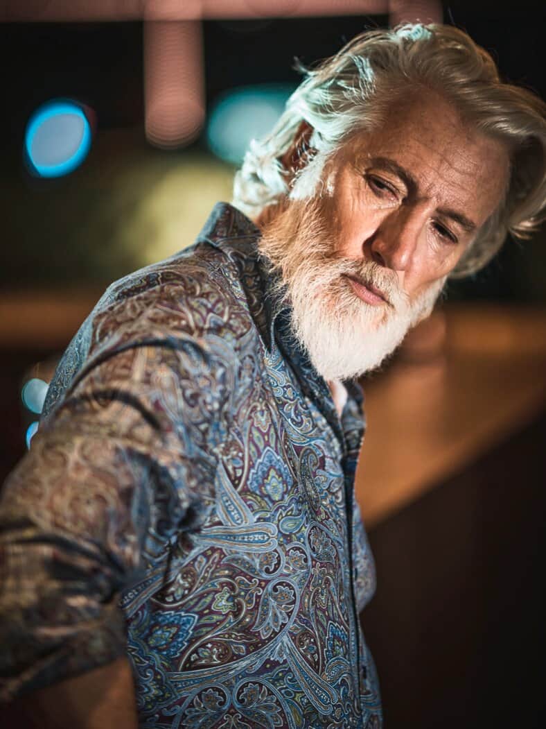 Vorfreude-Hemd Paisley aqua