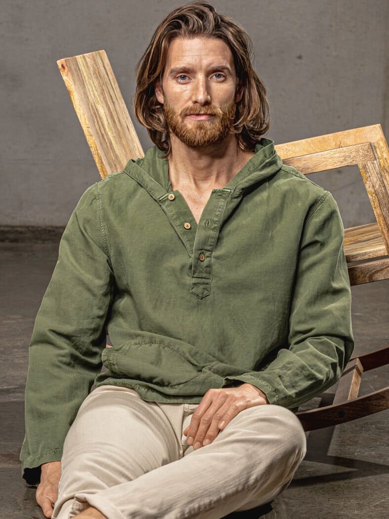 Robinson-Schlupfhemd khaki