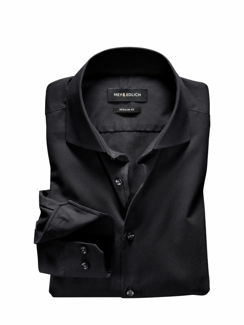 Daily Business-Hemd tiefschwarz