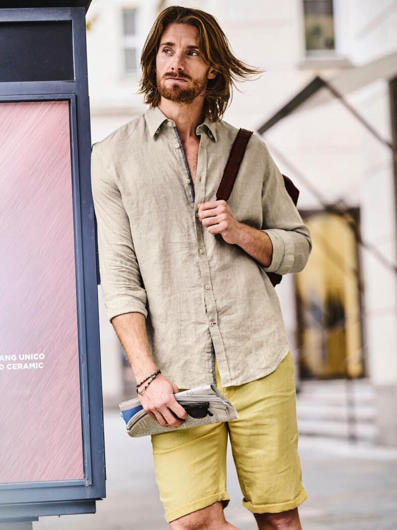 Sahara-Hemd wüstenbeige