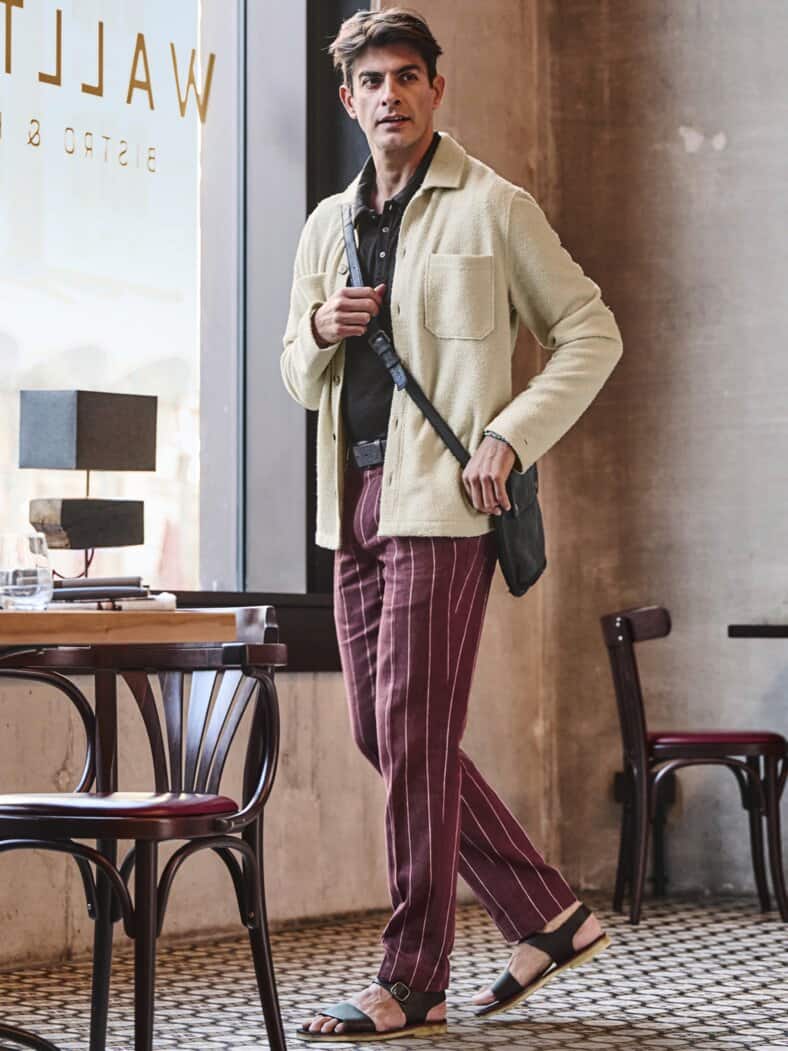 Overshirt Cimats cremig